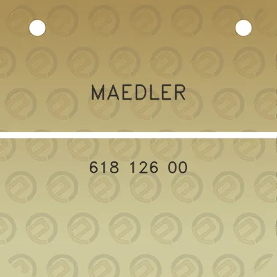 maedler-618-126-00