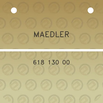 maedler-618-130-00