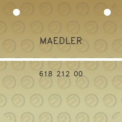 maedler-618-212-00