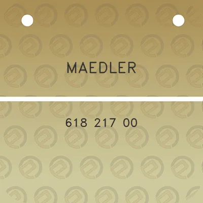 maedler-618-217-00