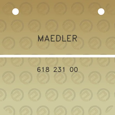 maedler-618-231-00