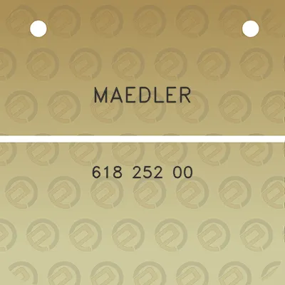 maedler-618-252-00