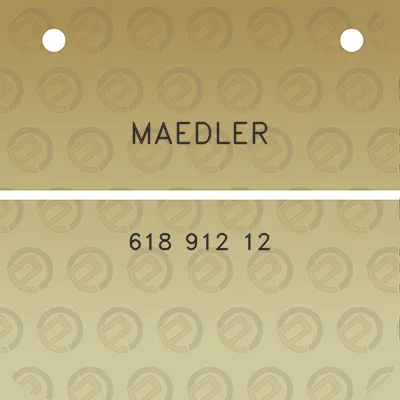 maedler-618-912-12