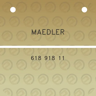 maedler-618-918-11