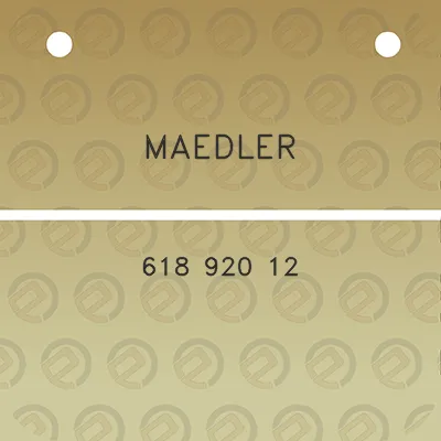 maedler-618-920-12