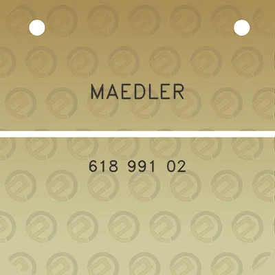 maedler-618-991-02