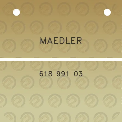 maedler-618-991-03