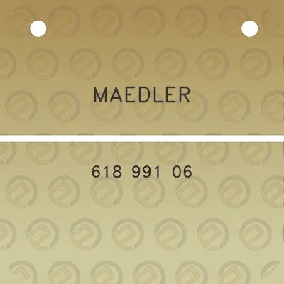 maedler-618-991-06