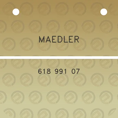 maedler-618-991-07