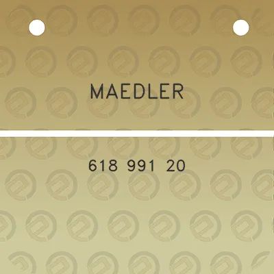 maedler-618-991-20