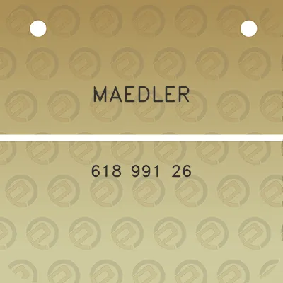 maedler-618-991-26