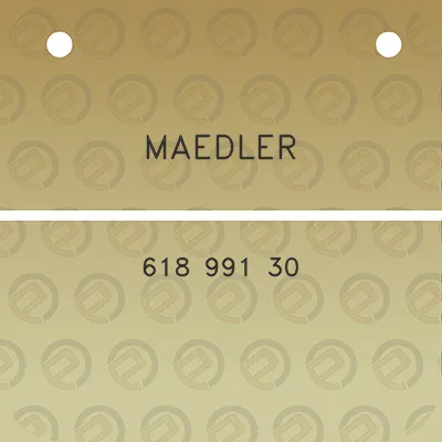 maedler-618-991-30