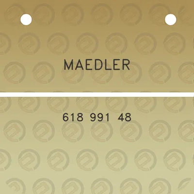 maedler-618-991-48