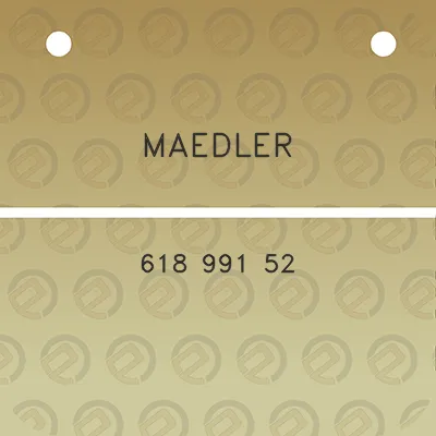 maedler-618-991-52