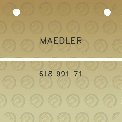 maedler-618-991-71