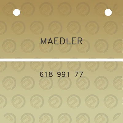 maedler-618-991-77