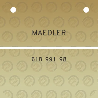 maedler-618-991-98