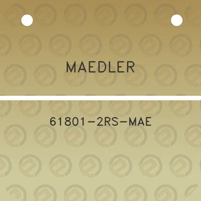 maedler-61801-2rs-mae