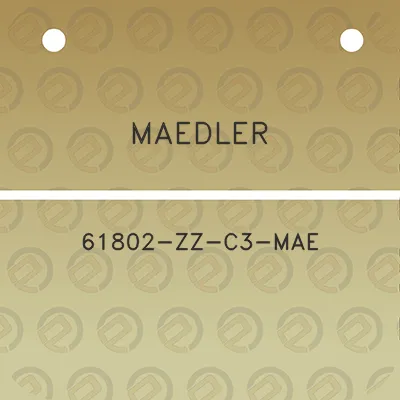 maedler-61802-zz-c3-mae