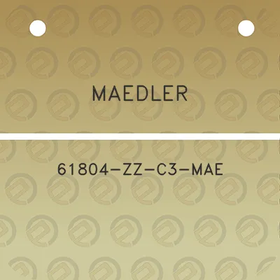 maedler-61804-zz-c3-mae