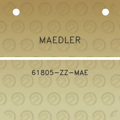 maedler-61805-zz-mae