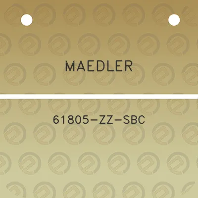 maedler-61805-zz-sbc