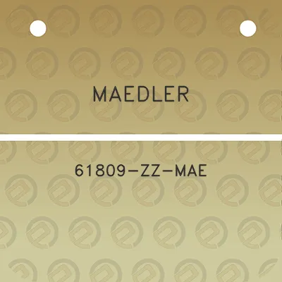 maedler-61809-zz-mae