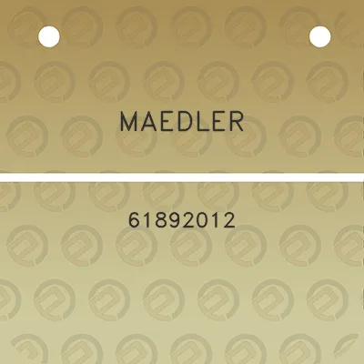 maedler-61892012