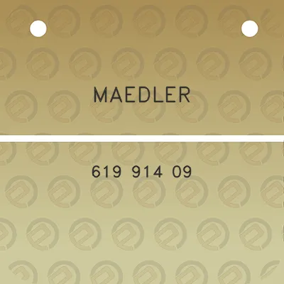 maedler-619-914-09