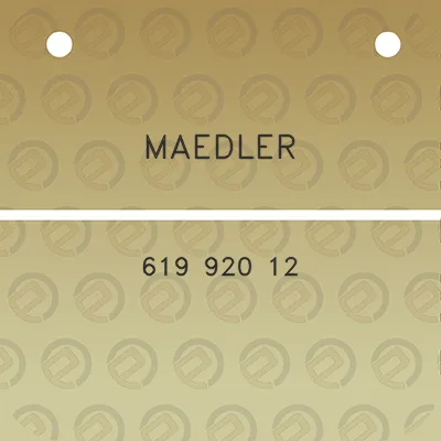 maedler-619-920-12