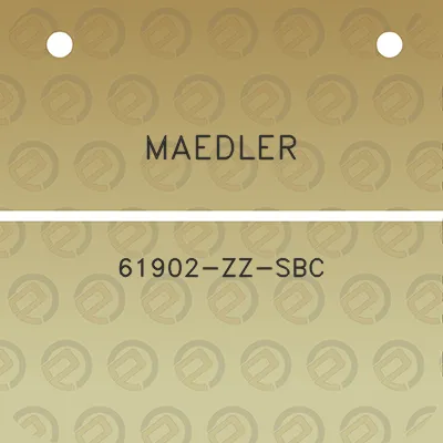 maedler-61902-zz-sbc