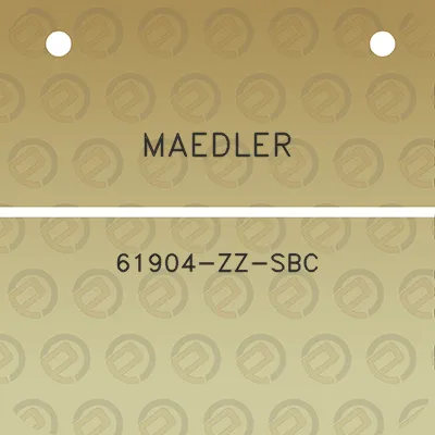 maedler-61904-zz-sbc