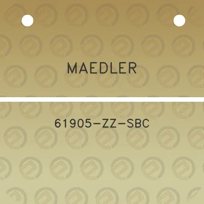 maedler-61905-zz-sbc