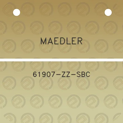 maedler-61907-zz-sbc