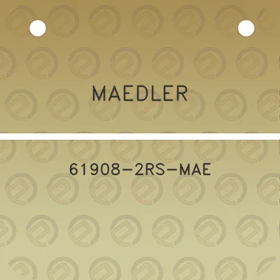 maedler-61908-2rs-mae