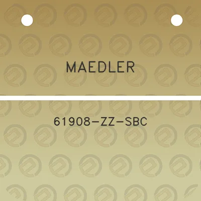 maedler-61908-zz-sbc