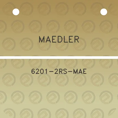 maedler-6201-2rs-mae