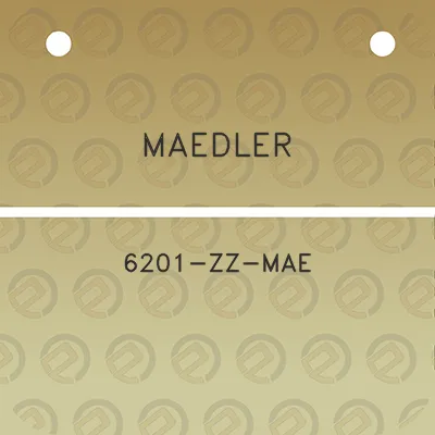 maedler-6201-zz-mae