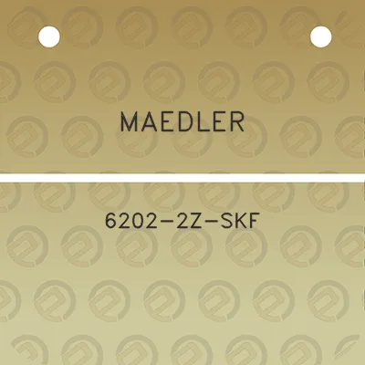 maedler-6202-2z-skf