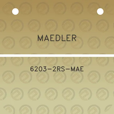 maedler-6203-2rs-mae