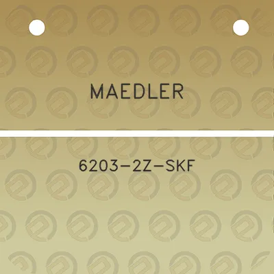 maedler-6203-2z-skf