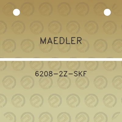 maedler-6208-2z-skf