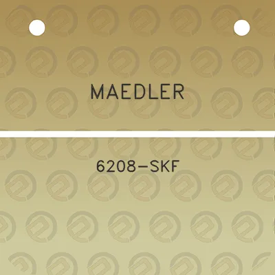 maedler-6208-skf