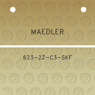 maedler-623-2z-c3-skf