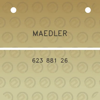 maedler-623-881-26