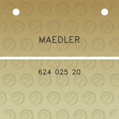 maedler-624-025-20