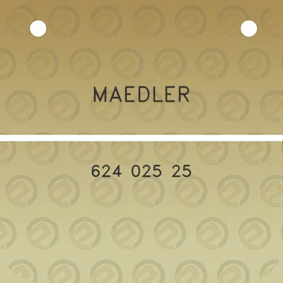 maedler-624-025-25