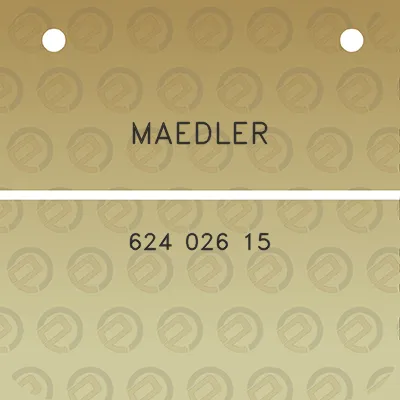 maedler-624-026-15