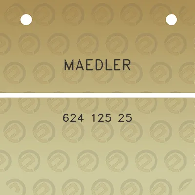 maedler-624-125-25