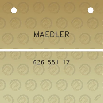 maedler-626-551-17